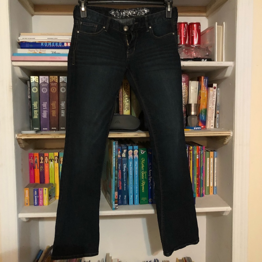 Express Barely Boot Jeans